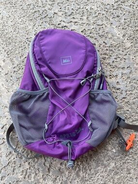 REI Purple and Gray Sprig 12 Daypack Backpack